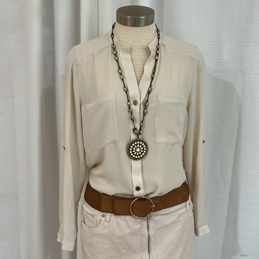 Long sleeve blouse
